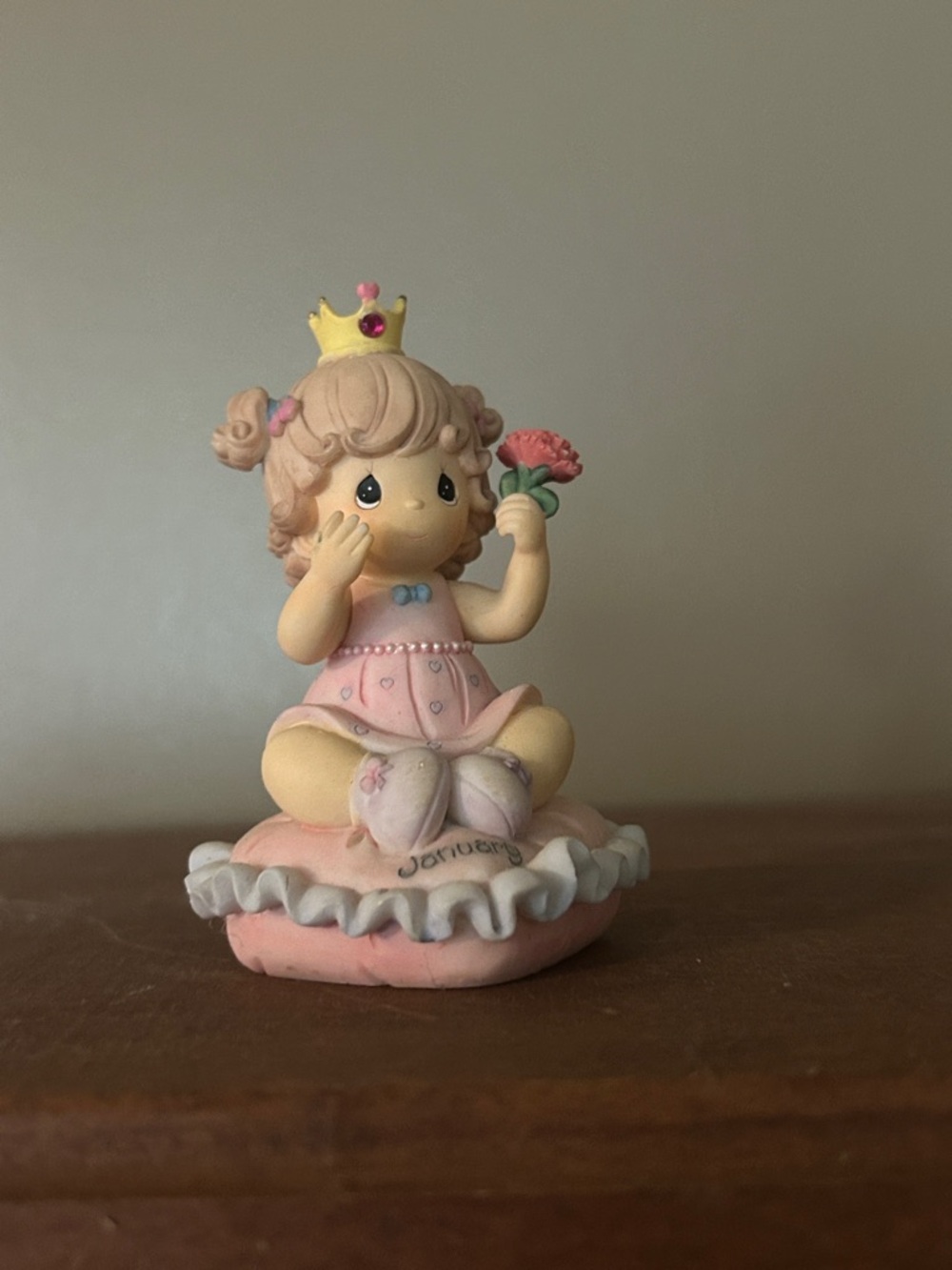 Precious Princess Pink Figurine January-